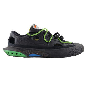 Size 8.5 Nike Blazer Low‎ Off-White Black Electro Green DH7863-001